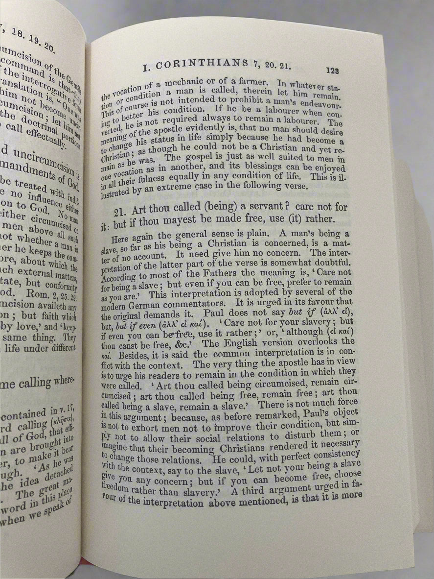 Charles Hodge Hardcover Commentary on 1 & 2 Corinthians (Used Hardcover 2-Book Set)