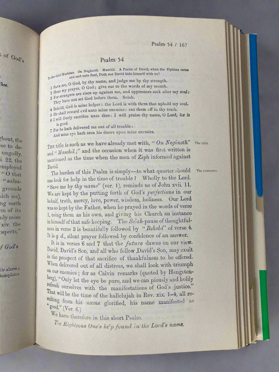 Christ and His Church In The Book of Psalms (150 Inspirational Studies) by Andrew A. Bonar (Used Hardcover)