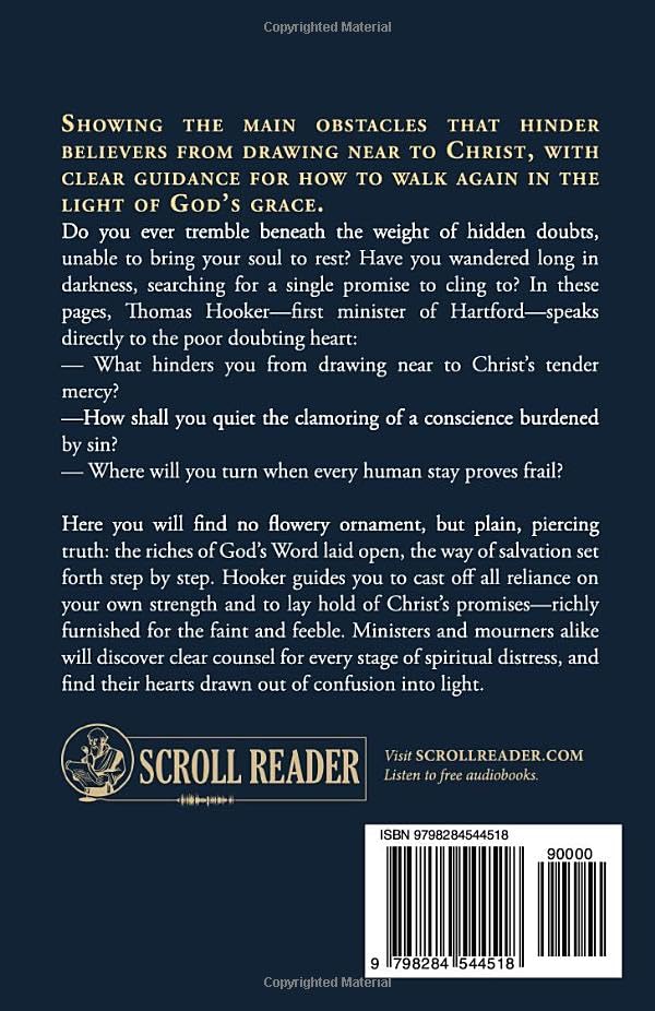 The Poor Doubting Christian Drawn to Christ - Thomas Hooker | Paperback Book