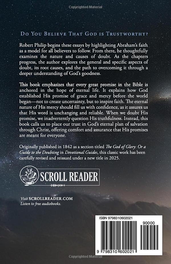 A Guide for the Doubting Soul: Finding Assurance in God’s Trustworthy Promises