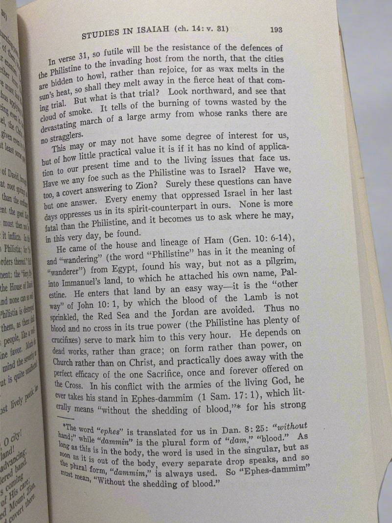 Studies in Isaiah by F.C. Jennings (Used Hardcover)