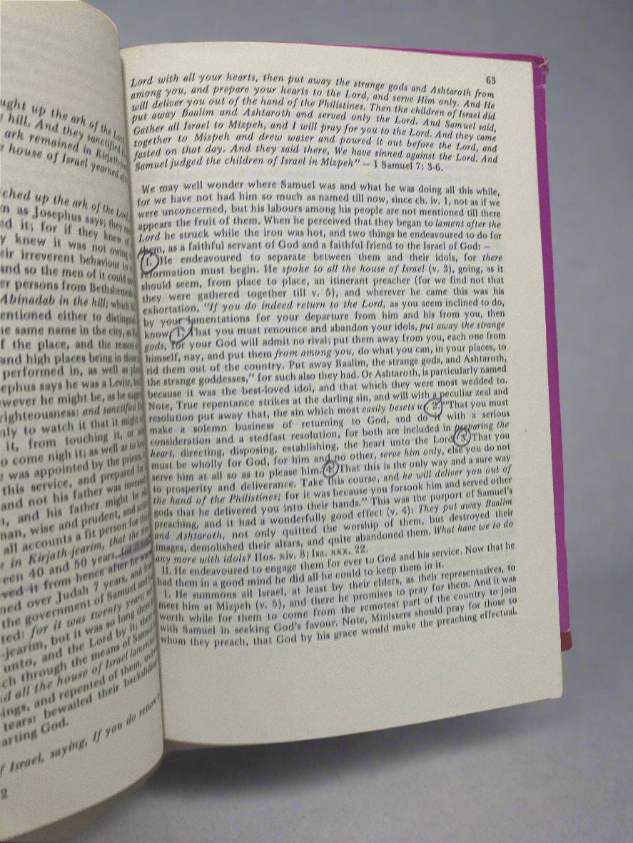 An Exposition of 1 & 2 Samuel by Matthew Henry, John Gill, and Arthur W. Pink (Used Hardcover)