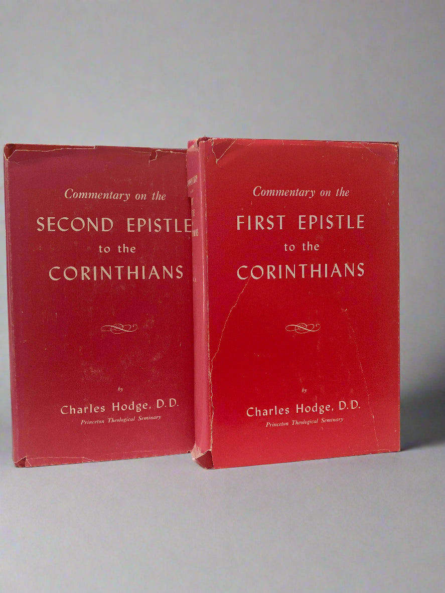 Charles Hodge Hardcover Commentary on 1 & 2 Corinthians (Used Hardcover 2-Book Set)