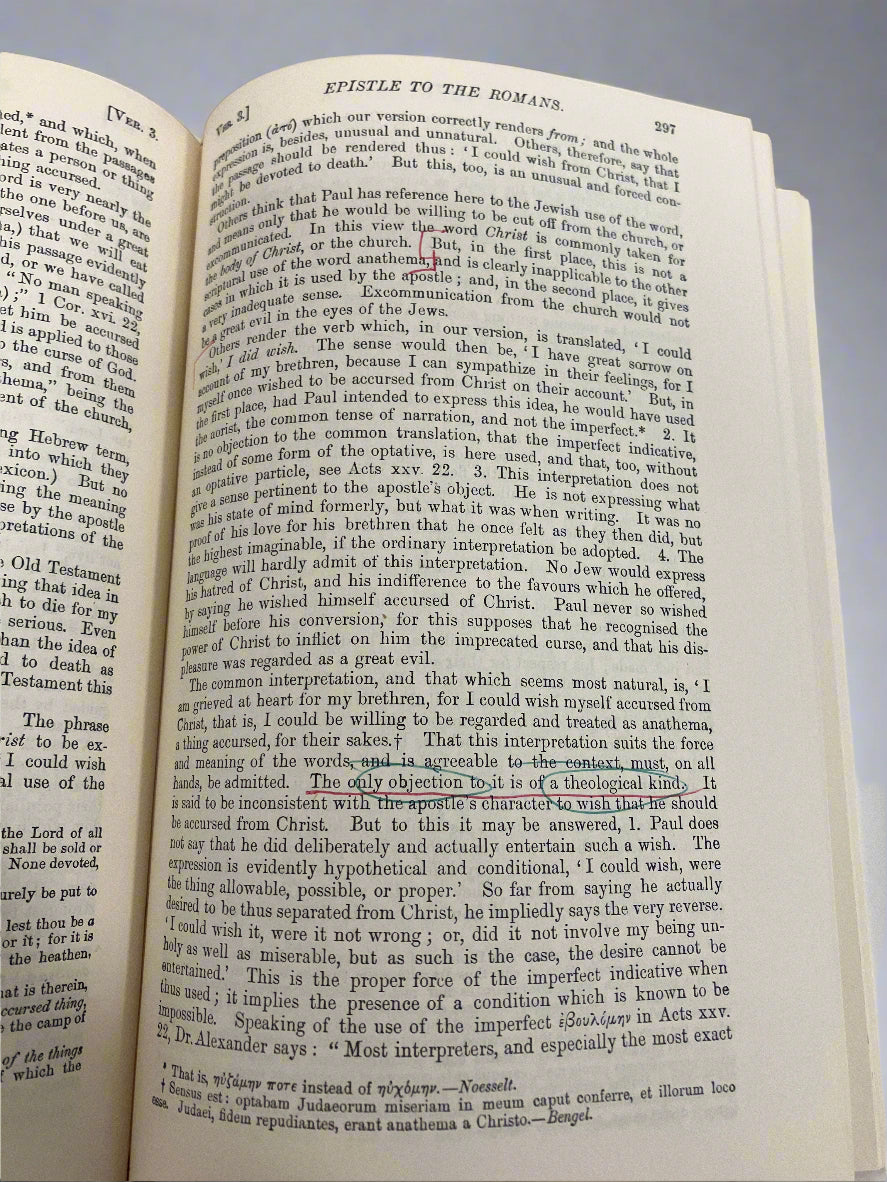 Commentary on the Epistle to the Romans by Charles Hodge, D.D. (Used)