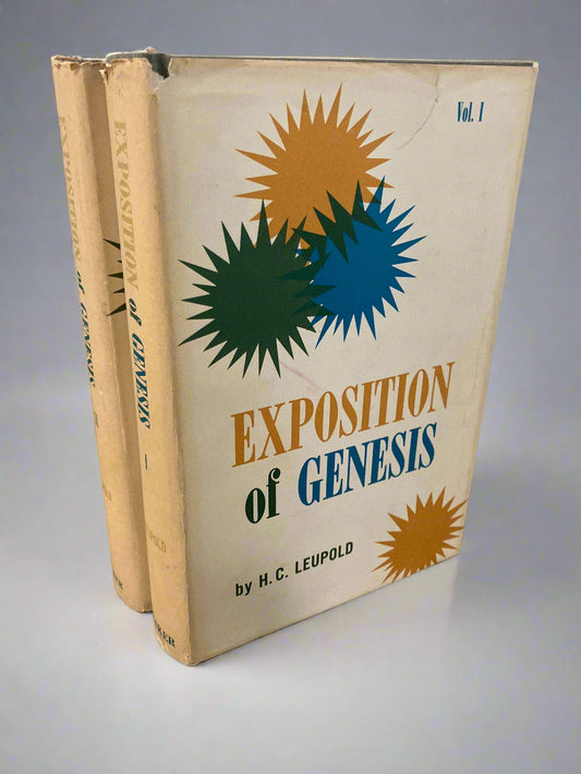 Exposition of Genesis by H.C Leupold (Used Set)